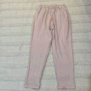 Vintage Liz Claiborne 100% cotton pink athletic pants sweatpants joggers PS